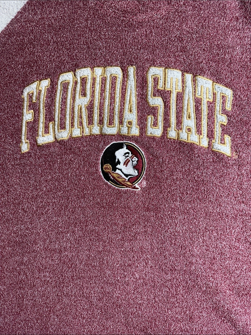 Florida State Garnet Crewneck Sweatshirt by Three Square by Royce Apparel - Picture 3 of 6